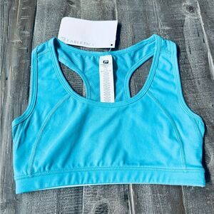 Fabletics Doon Sky Blue Breathable Sports Bra XS